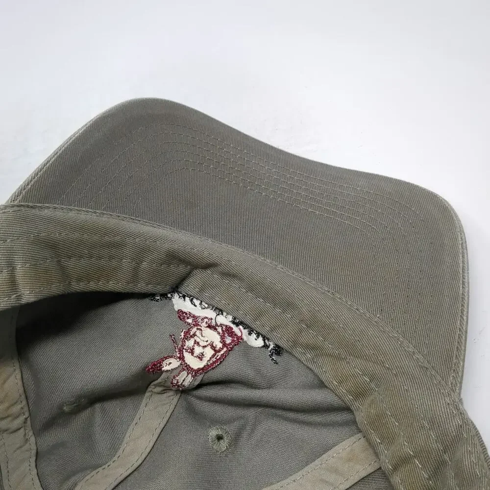 Antigua Baseball Cap Brown One Size Pascommuck Club Pasco Open 2013 Hat Cotton